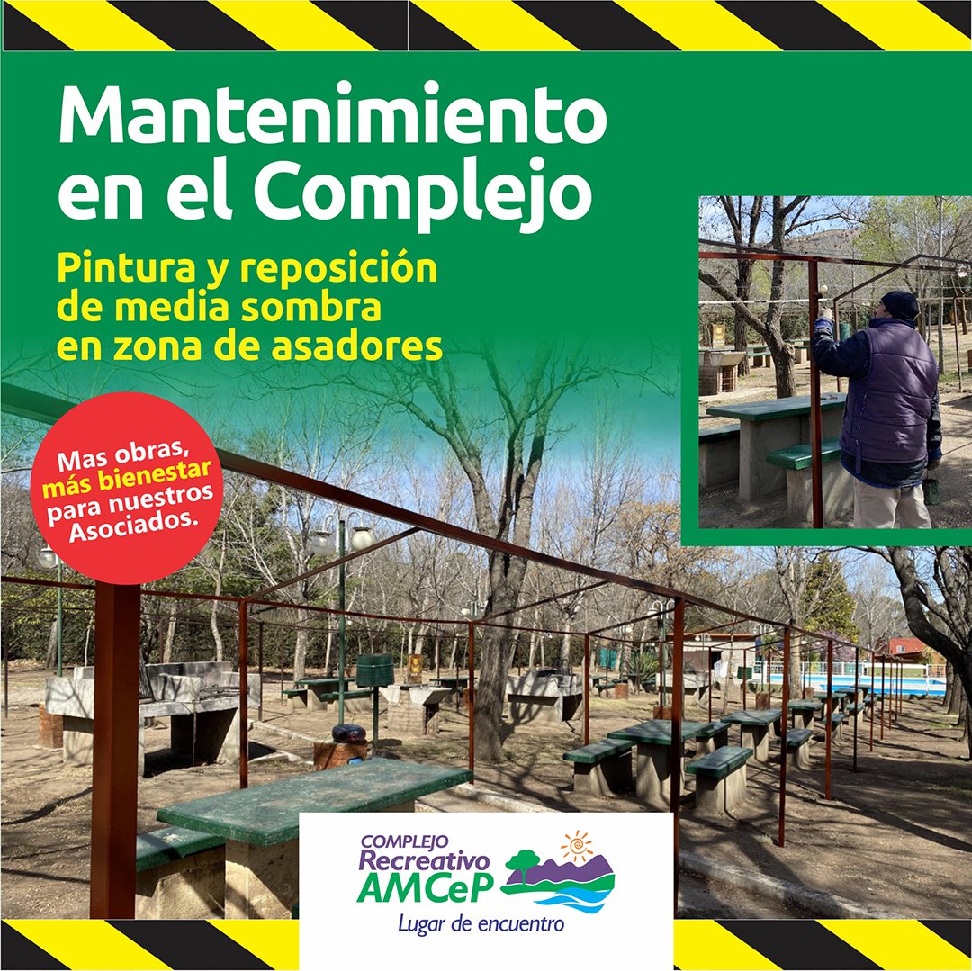 Mantenimiento en el Complejo Recreativo | 29-08-2022