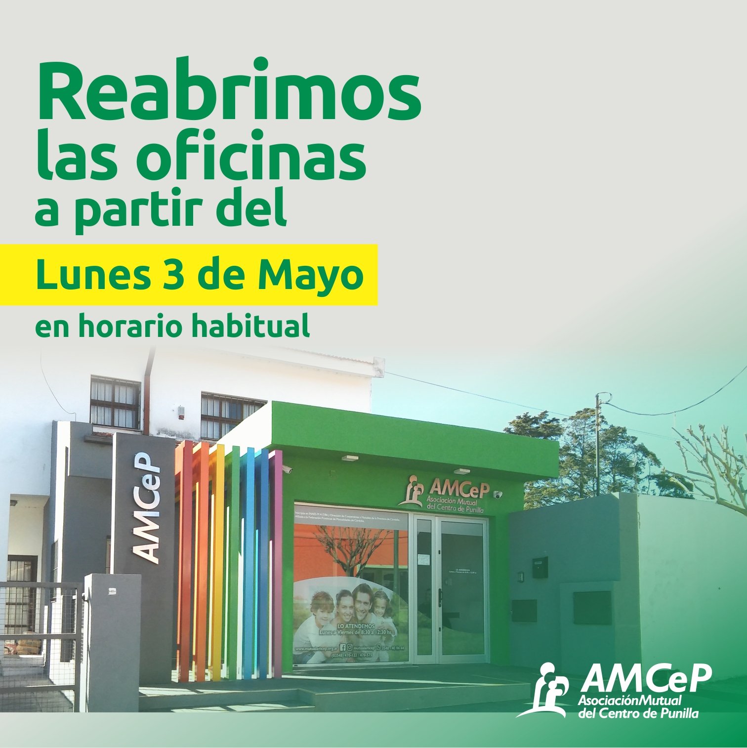 Reapertura de oficinas | 30-04-2021